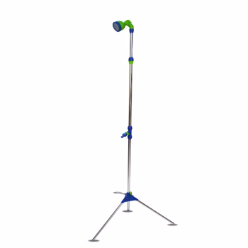 شور ماء تلسكوب مع حامل ثلاثي دوش غسيل